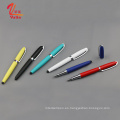 Logotipo universal personalizado Stylus Multi Color Metal Roller Bolete Pen para teléfono